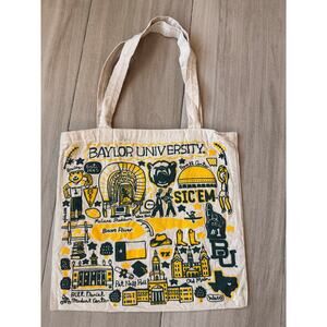 Baylor University Julia Gash Canvas Tote Bag Waco Texas Sic Em